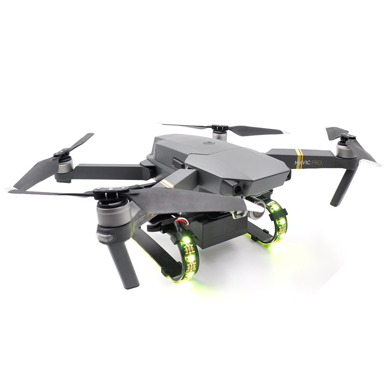 Цветной СВЕТОДИОДНЫЙ Расширенный шасси для DJI Mavic Pro Platinum Drone, аксессуары, запасные части