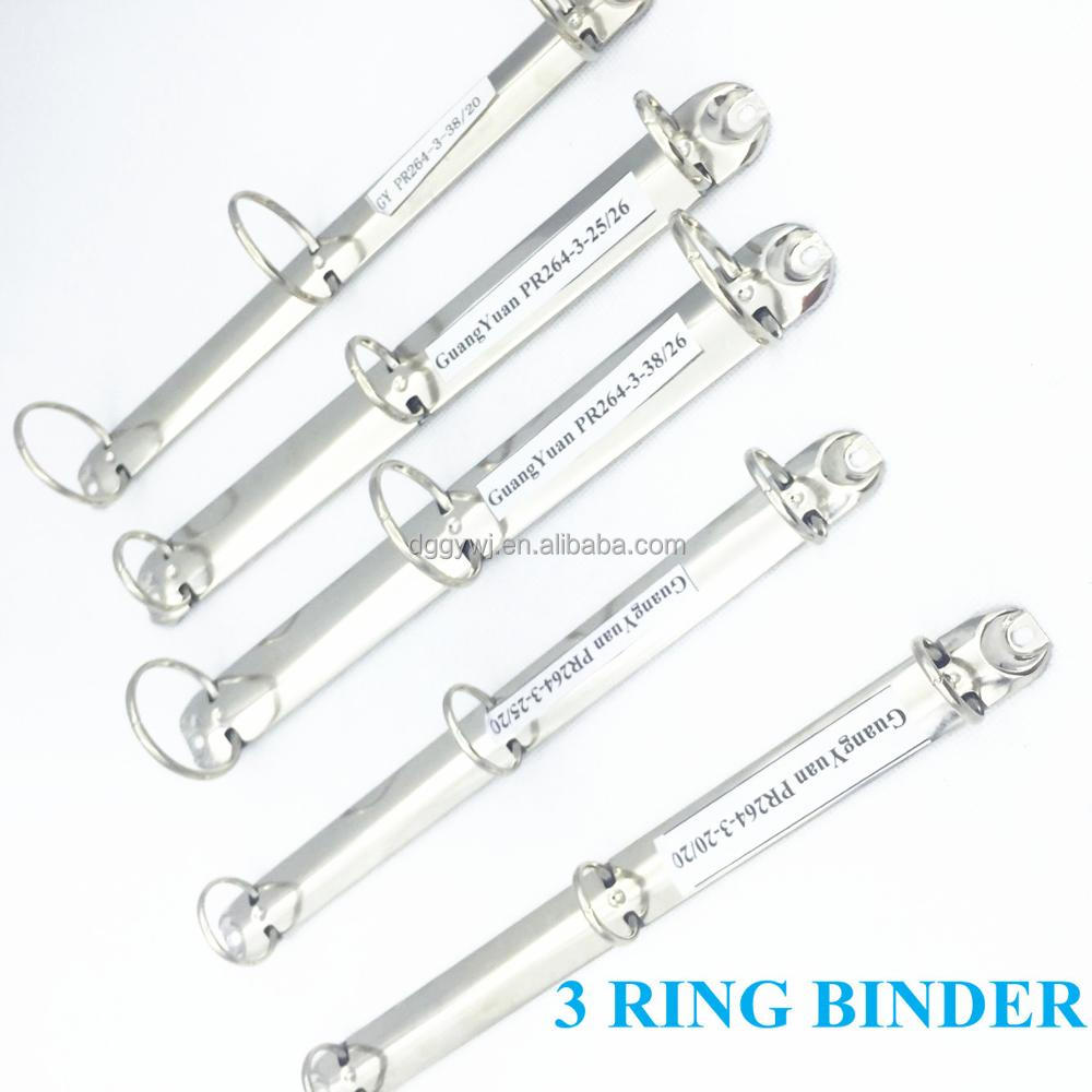 Guangdong hotsell 3 ring mechanism/metal clip for children
