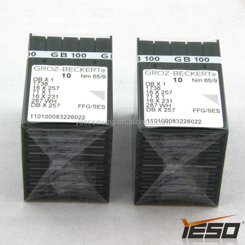 Игла DBX1 1738 16x231 Нм 65/9 Groz-Beckert, сделано в германии