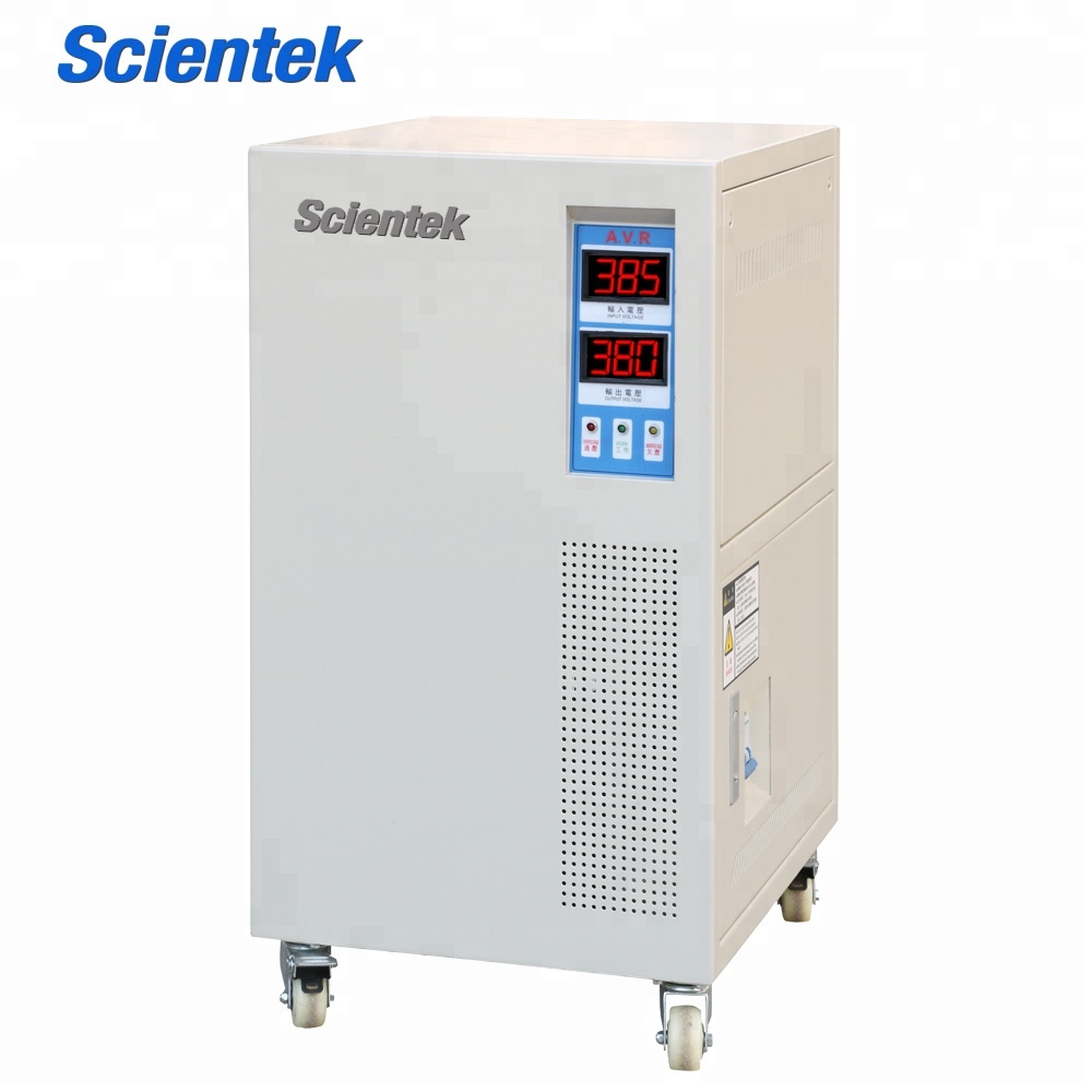 Три фазы 3 фазы 380v 400v 415v медный мотор сервопривода Svc 20kva 20kw автоматический стабилизатор напряжения регулятор Avr