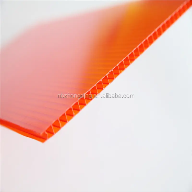 6/8mm transparent polycarbonate roofing sheets for greenhouse