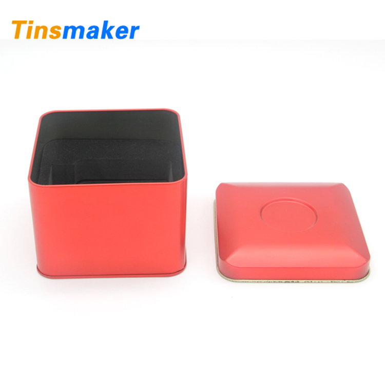 Fancy High quality custom fancy jewelry metal tin box tinplate cans gift tin box tin box packag