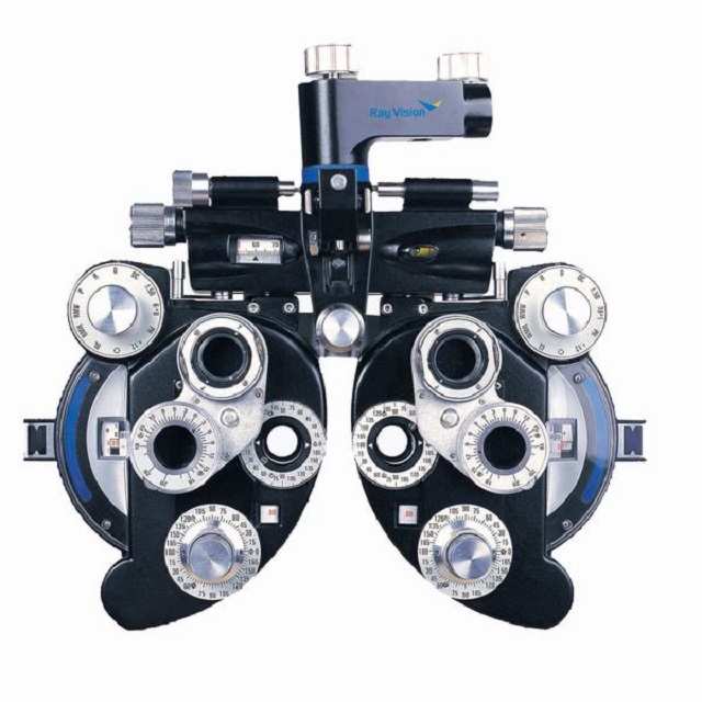 Advanced Model Manual Phoropter Vision Tester with Synchronized Cross Cylinders