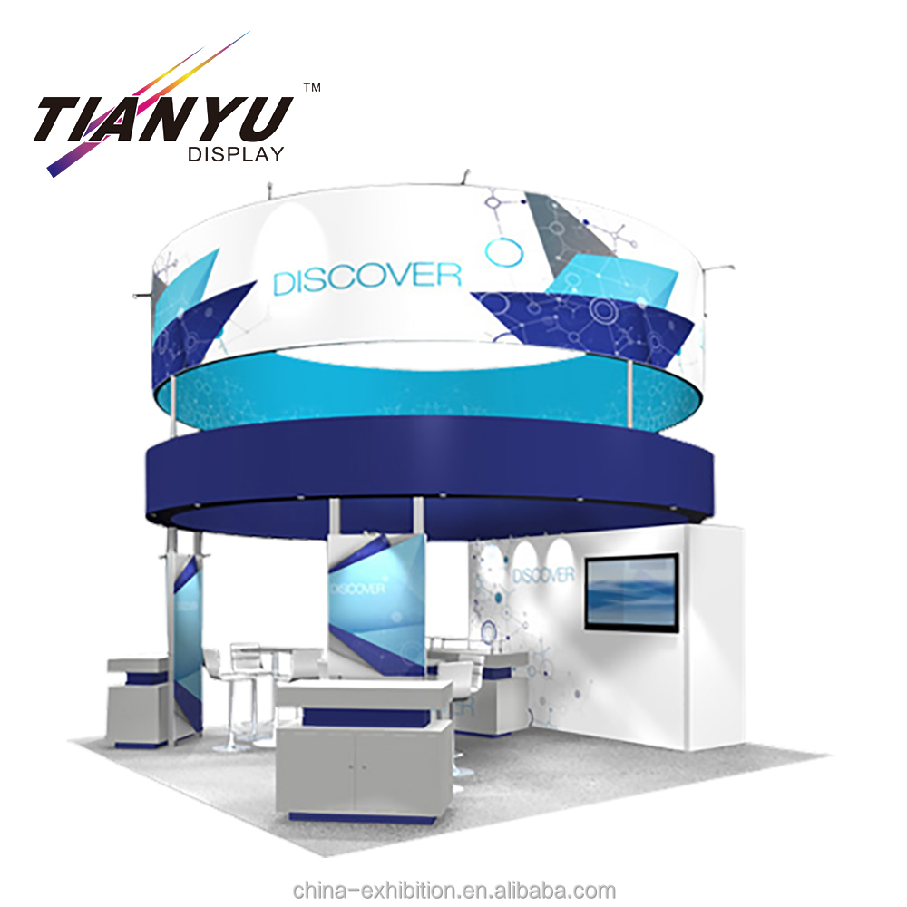 Высокое качество Портативный торговли показать дисплей системы expo ТВ Стенд 6x6 Размеры рекламы выставочная стенда