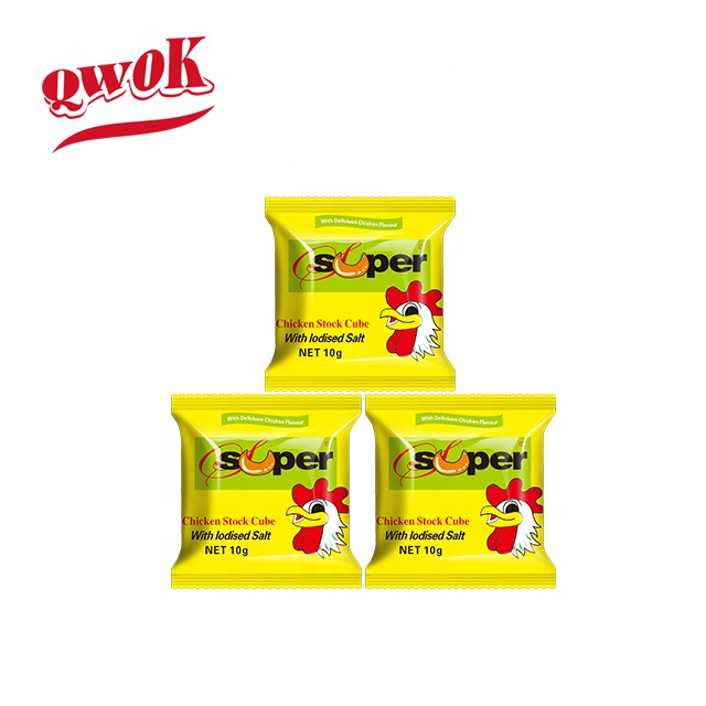 Qwok приправы кубики 10 г Халяль Куриный флавор наличии кубики конфеты упаковка OEM услуги