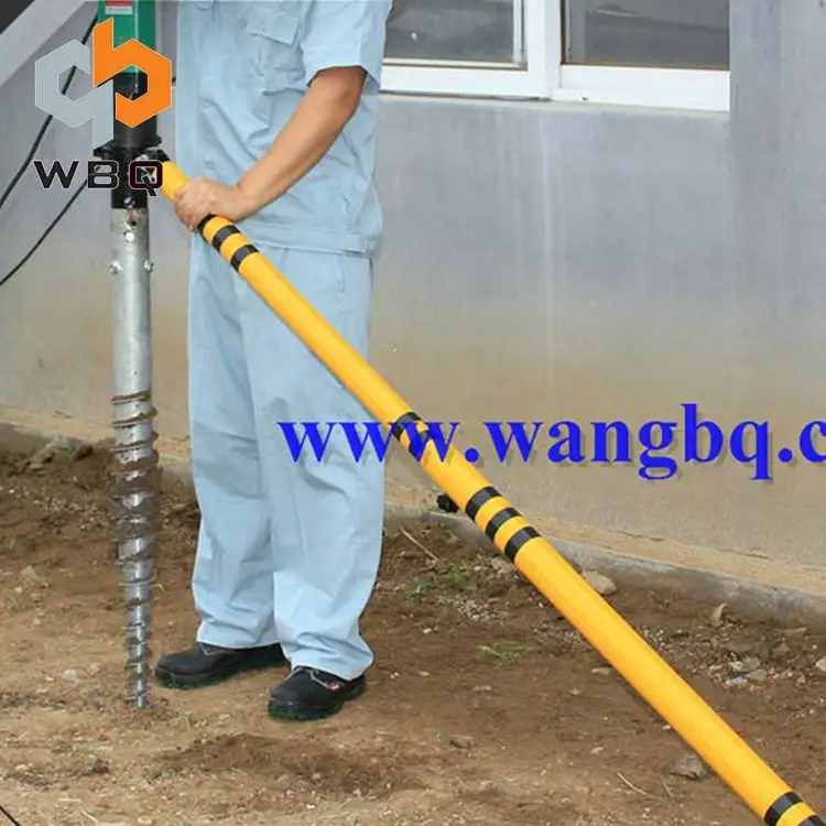 Mini Spiral Screw Pile Driver For Pile Driving And Extracting