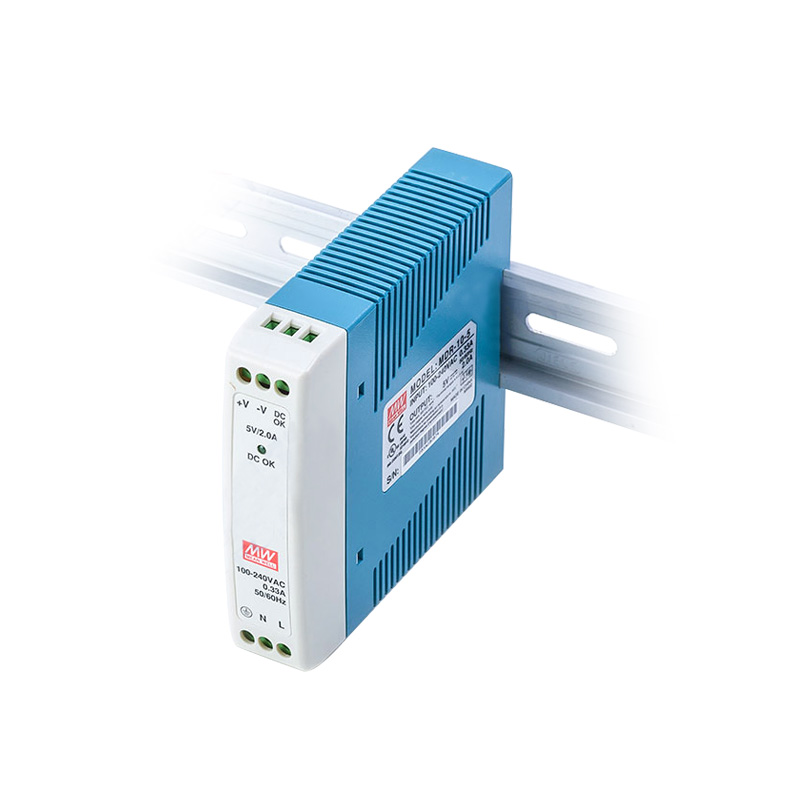 Бренд Mean well представляет MDR-10-5 10w 5V DIN Rail источник питания 10W 5v блок питания