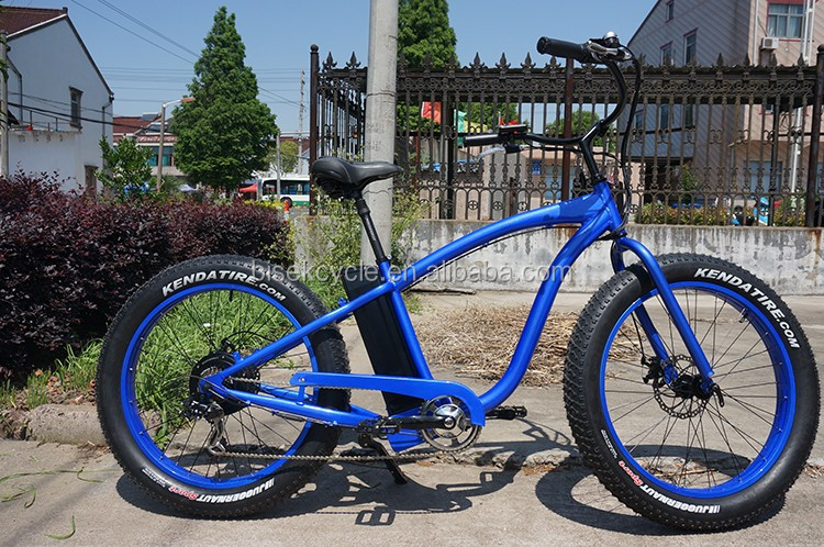 2016 новых 4.0 дюймов fat tire электрический велосипед для песка и снега