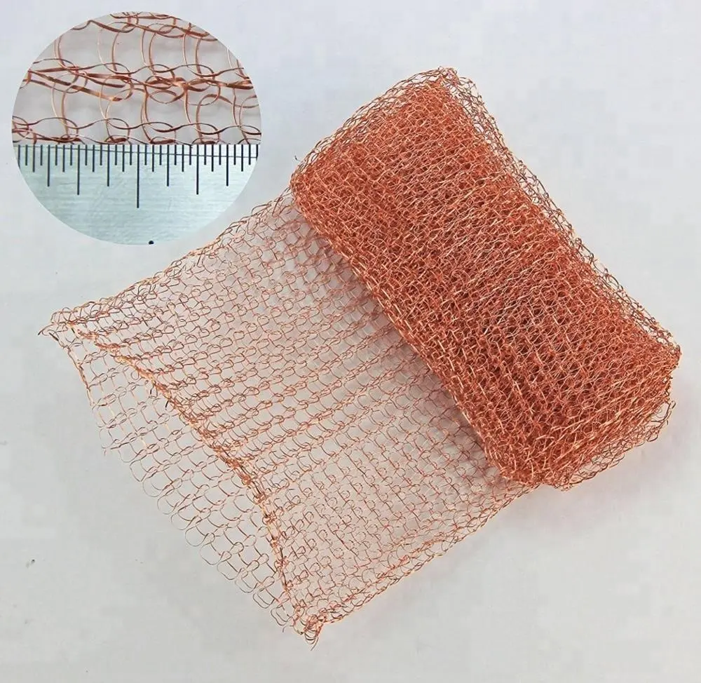 Copper mesh for pest control in house and garden, a loving method