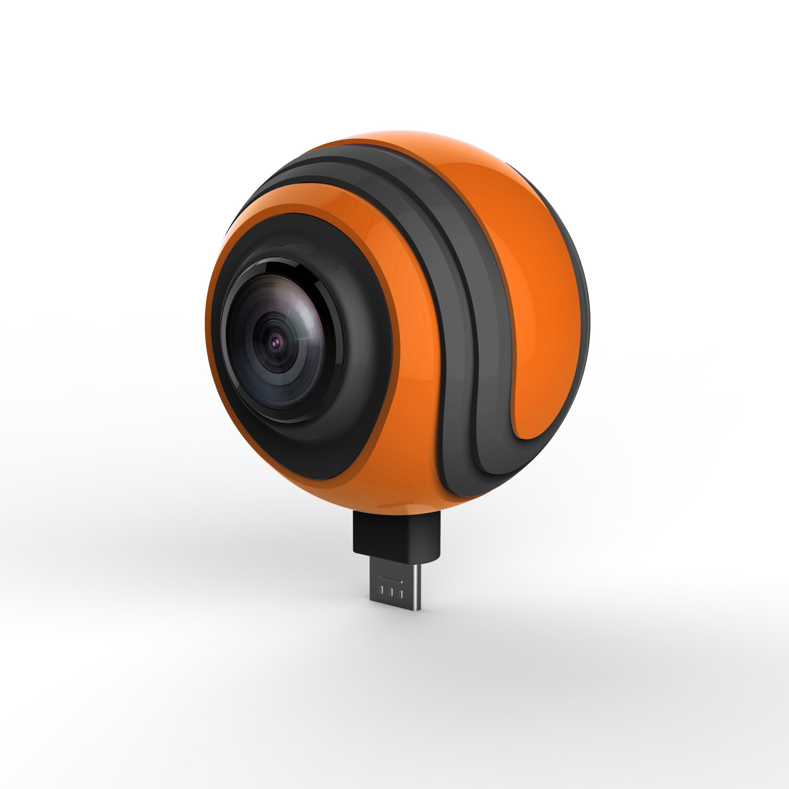 VR 720 с панорамной мобильной камерой с двумя рыбьими глазами APP Cloud Camera