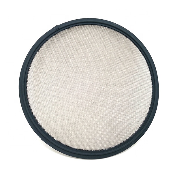 Sanitary Tri Clamp FKM Seal with Stainless Steel 100 Mesh Screen