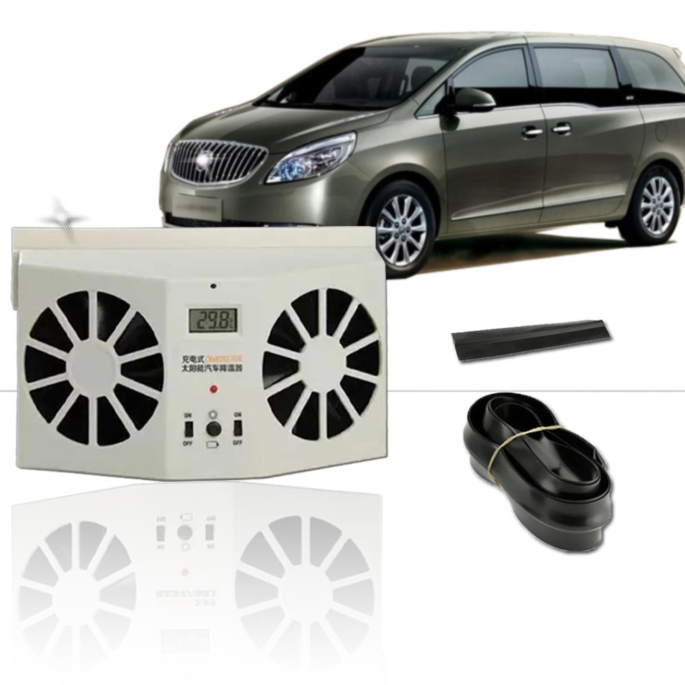 Высокое качество, Новое поступление, автомобильный вентилятор для Buick, автомобильный вентилятор на солнечной батарее, вентиляционное отверстие, охлаждение