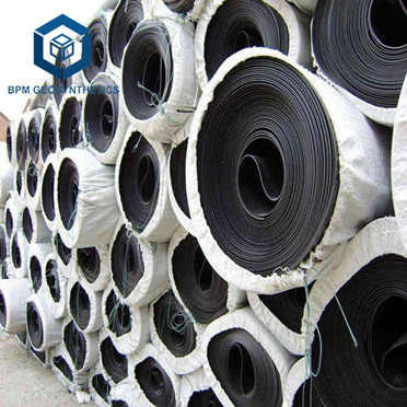 250 микрон Пруд Лайнер HDPE черный Rolls Geomembrane Кения