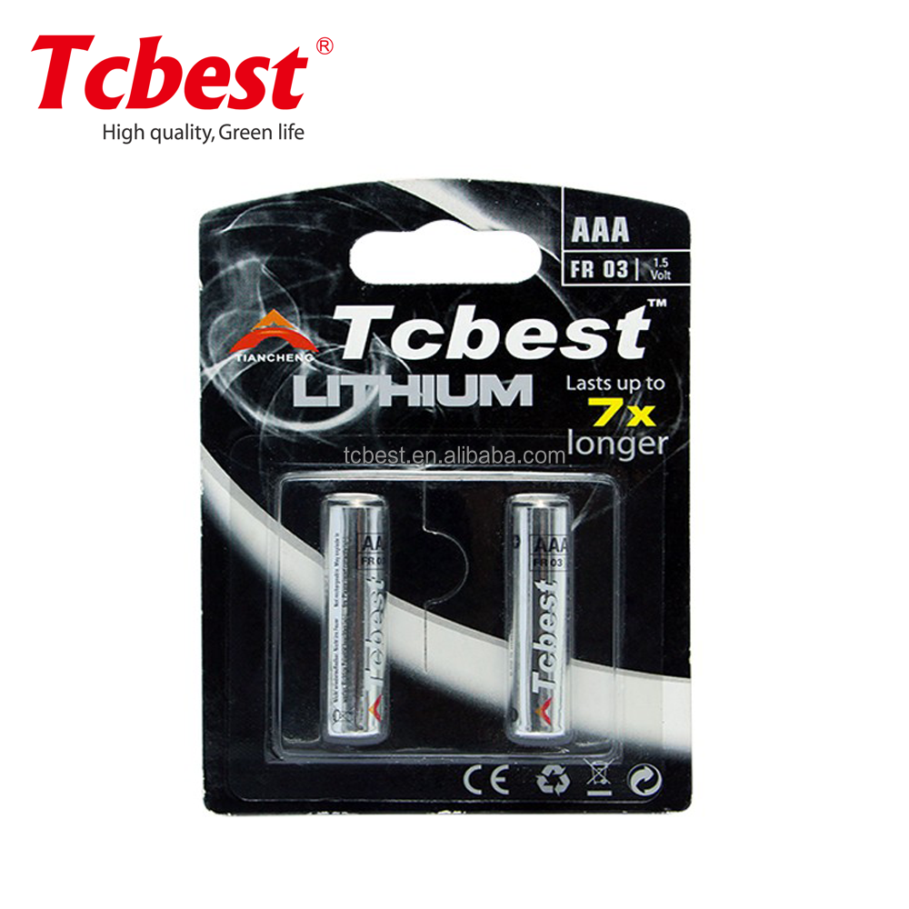 Аккумуляторная батарея 1200mah 1,5 v Li-FeS2 FR10445 aaa/aa