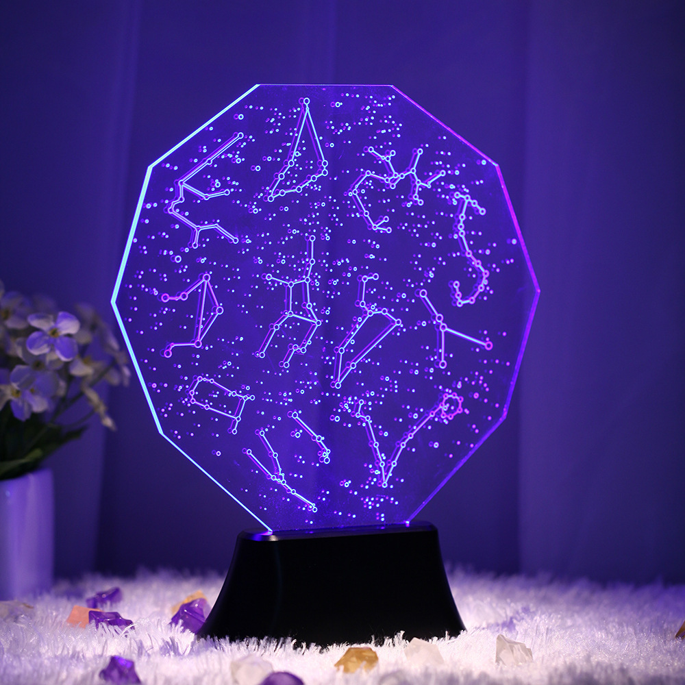 Zogift оптовая продажа из Китая LED 3D ночник с акриловой основе