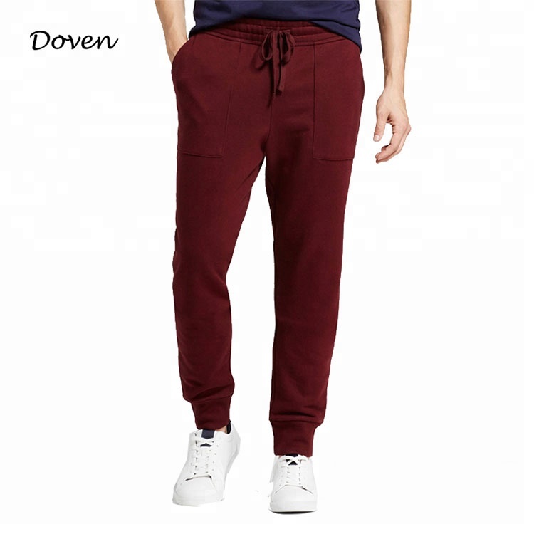 Анти-пиллинг антистатические мужские slim fit jogger брюки спортивные костюмы
