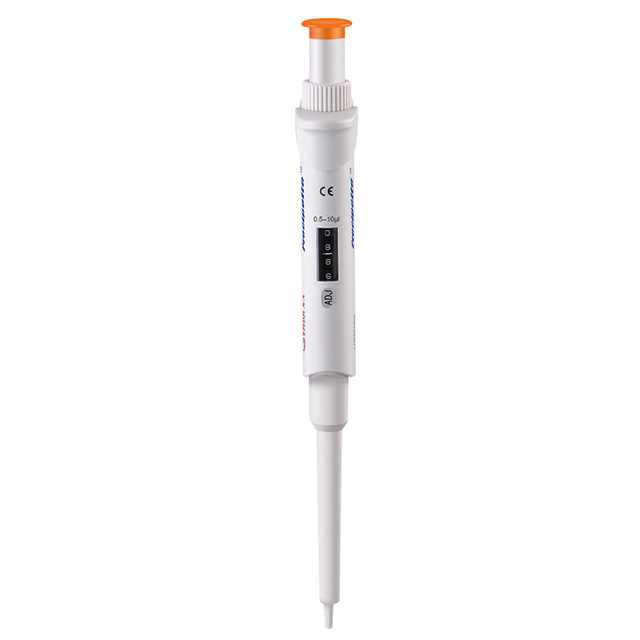 lab adjustable volume microbiology pipette
