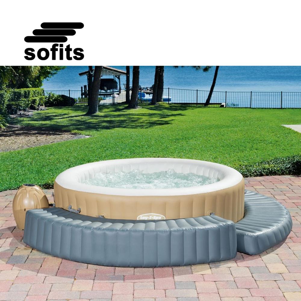 Bestway 58432 LAY-Z-SPA надувная подкладка для ног и сидячий коврик для спа-салона, гидромассажная Ванна