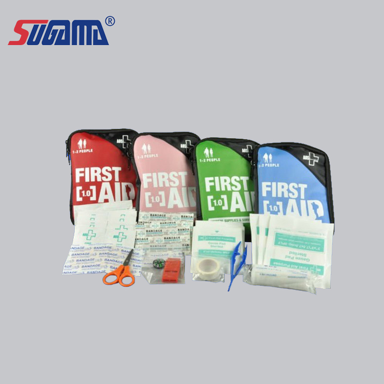 premium risen first aid kit hard case with bandage