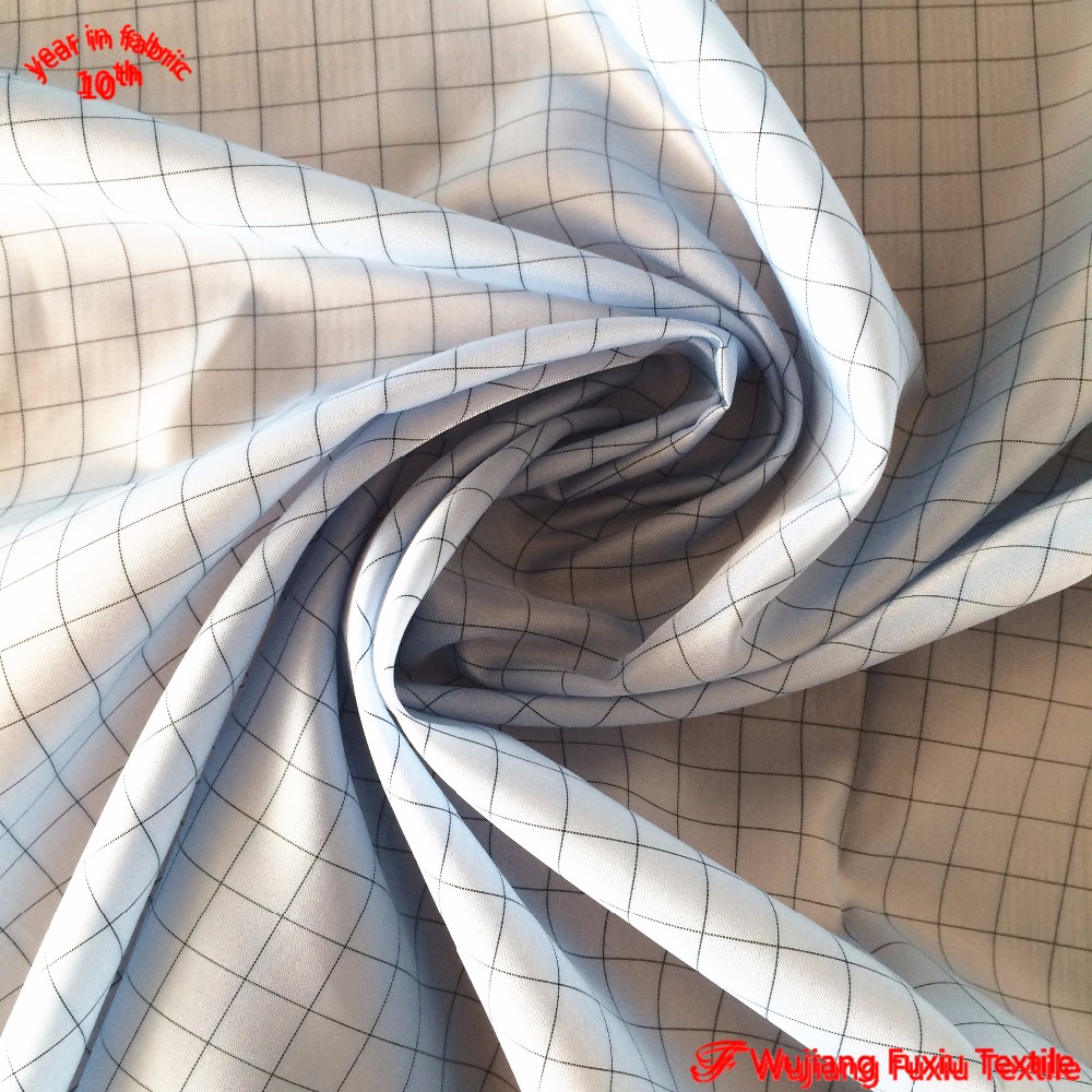 check 210T polyester ESD conductive carbon fiber fabric