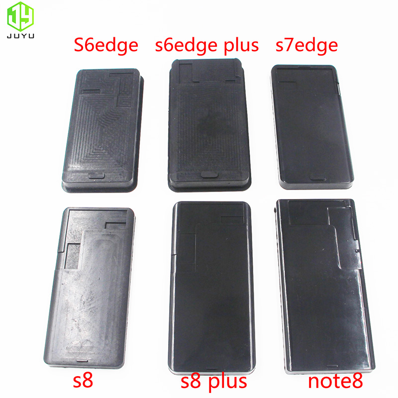 Черная резиновая подкладка для edge lcd внешняя стеклянная ламинирующая форма для моделей Samsung Edge резиновая ламинирующая форма