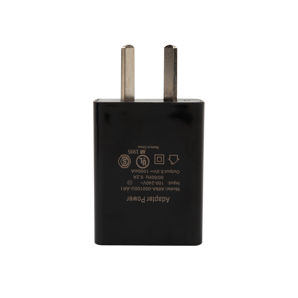 Argentina market use S-MARK approved massage device lamp pad use 5V1A USB charger