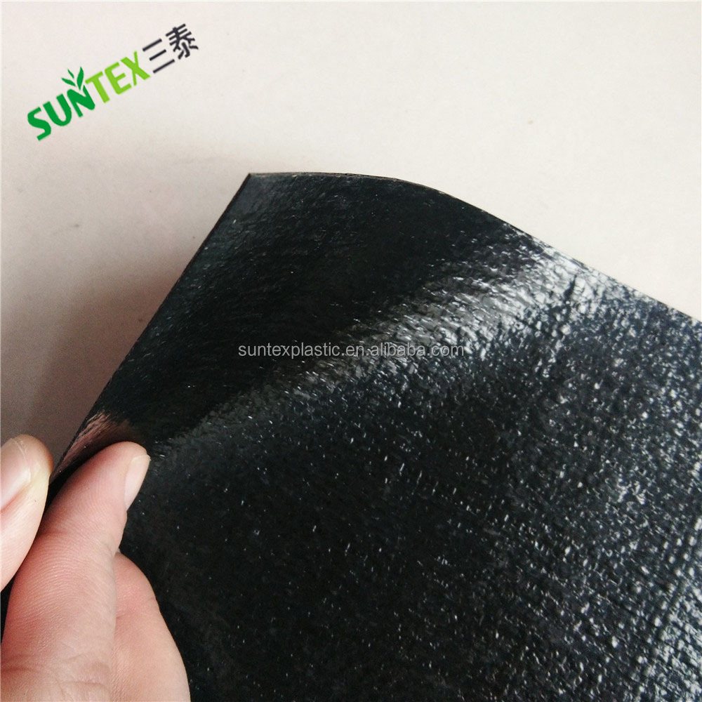 130-350 г/см, плетеный усиленный HDPE водонепроницаемый геомембран, крышка для рыболовного хозяйства, черная мембрана