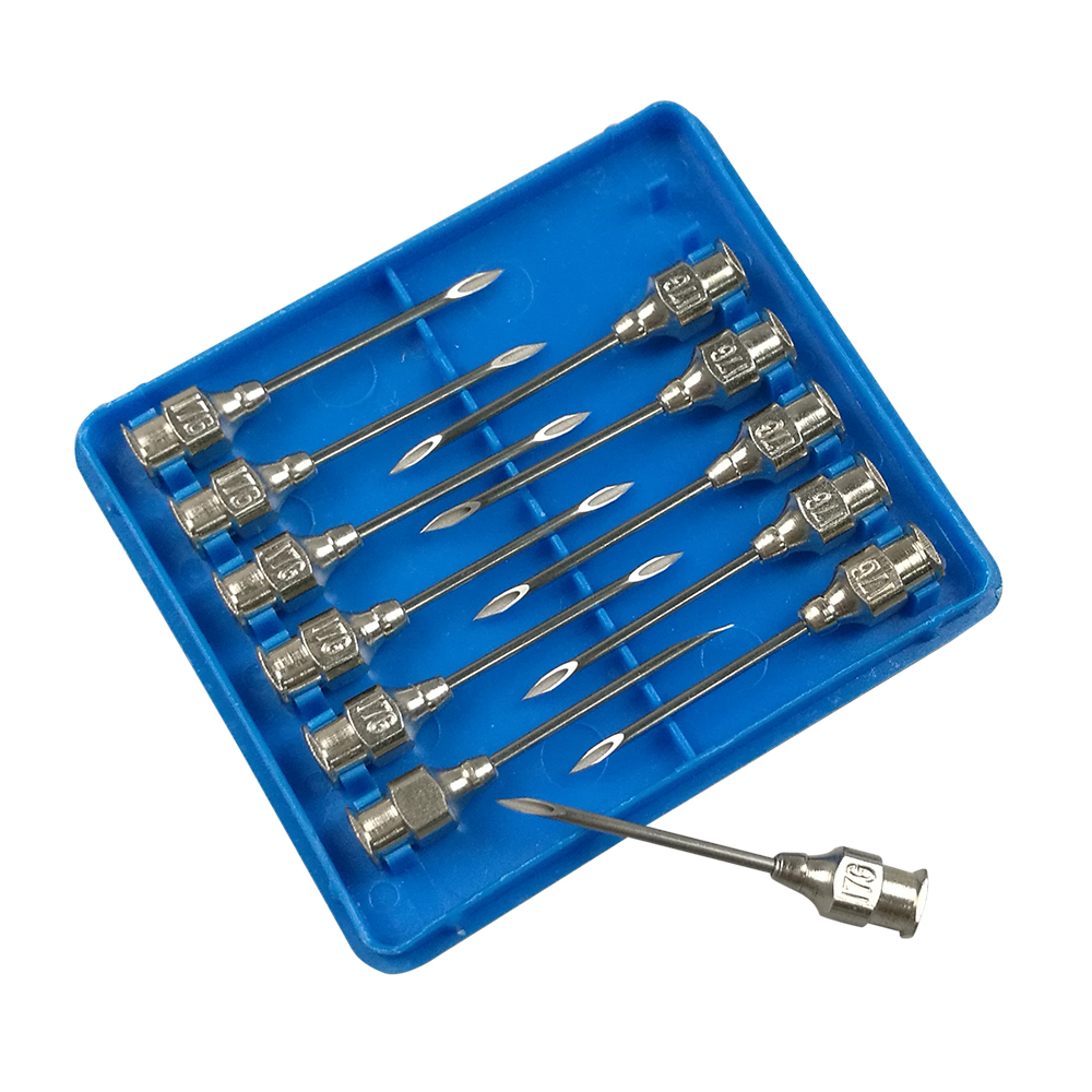Safety Stainless Steel Veterinary Syringe Needles with Retraction Needles for Syringe