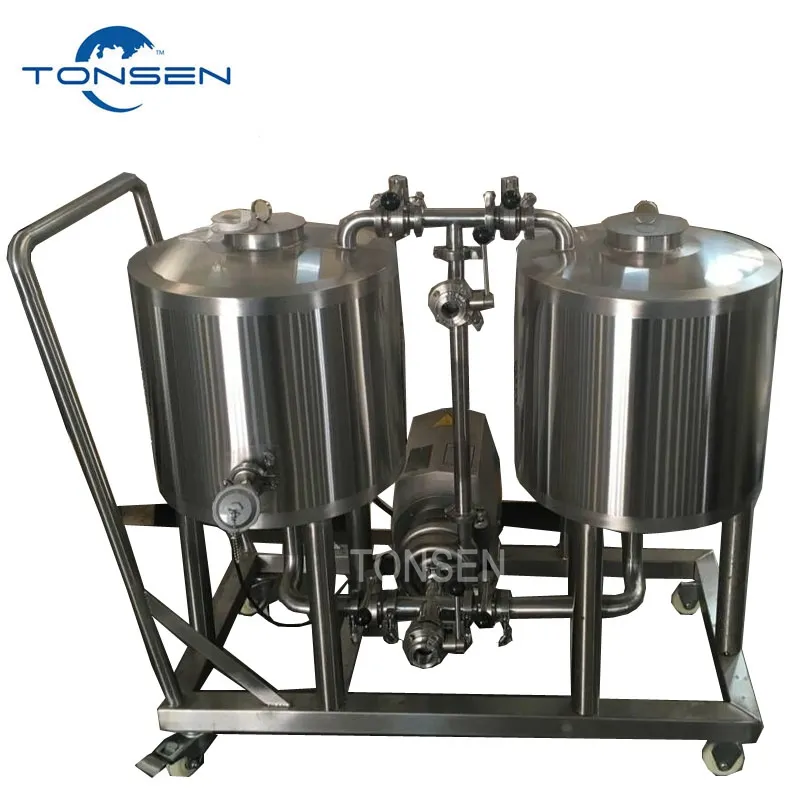 50l 100l 200l CIP Cleaning system for beer brewing system