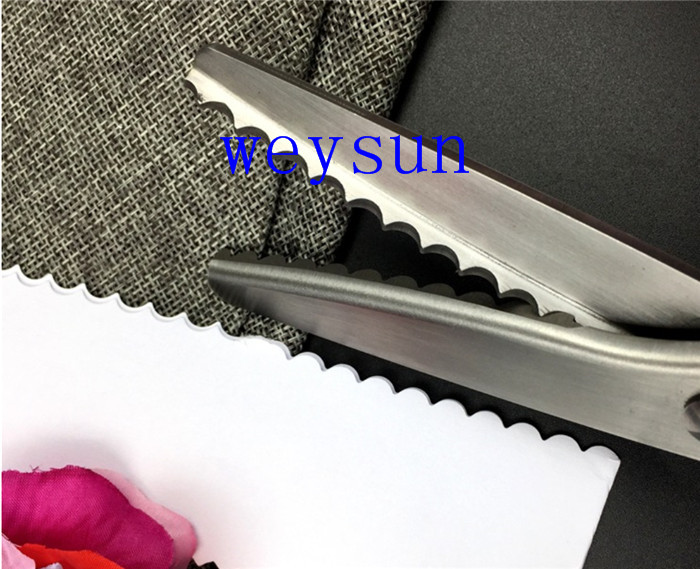 Affordable DIY Necessary Sewing Tools Tailor's Scissors 3mm Zigzag Dressmaker's Shears