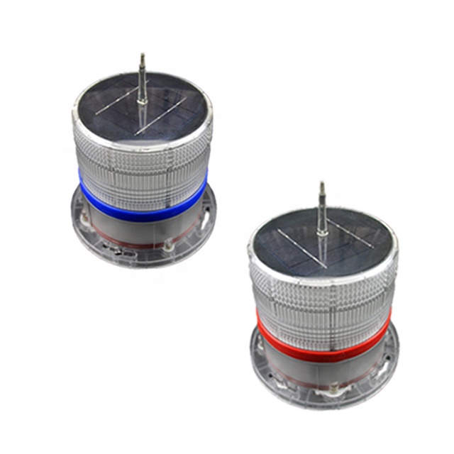 Solar Powered LED aircraft warning light /helicopter light