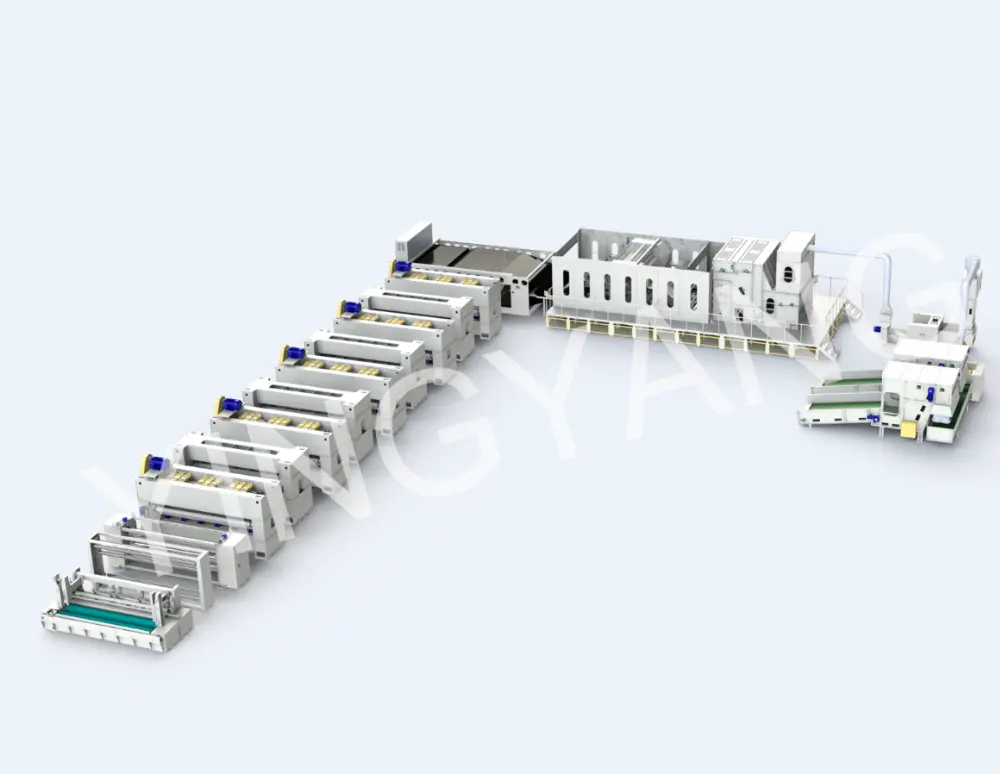 SYNTHETIC LEATHER SUBSTRATE PRODUCTION LINE