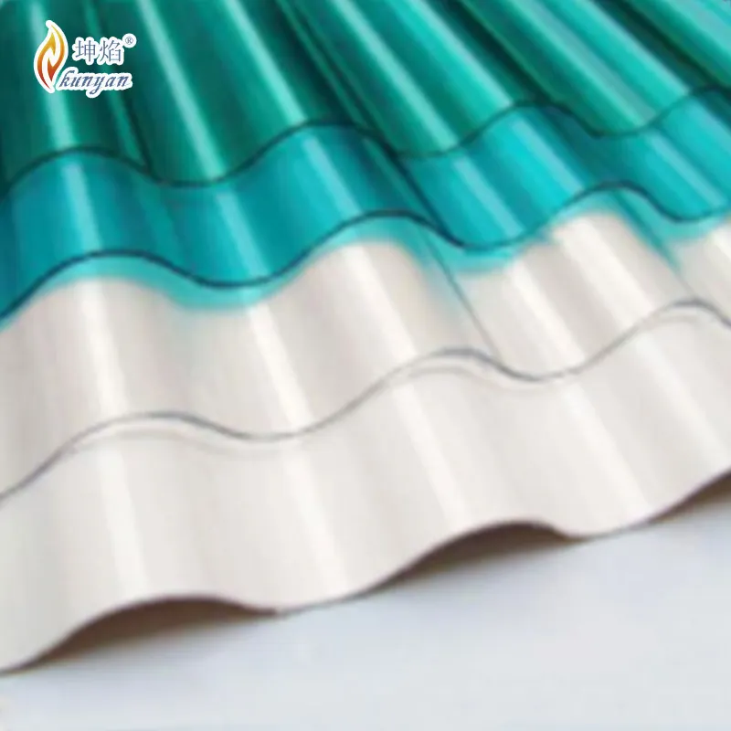 ISO9001:2008 Certification canopy corrugated plastic sheet awning