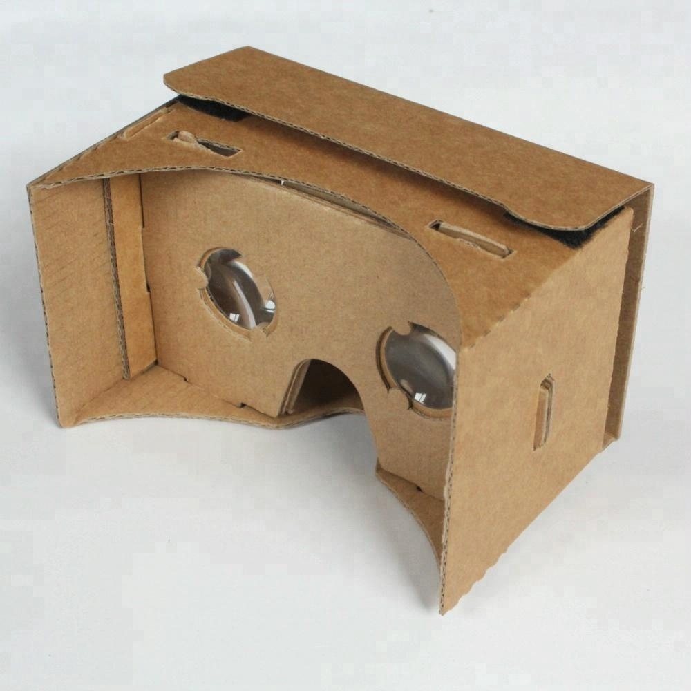 2018 Diy 3D Google VR видео 3D очки виртуальной реальности Google картонные наборы, Гарнитура 3D Бумажные очки