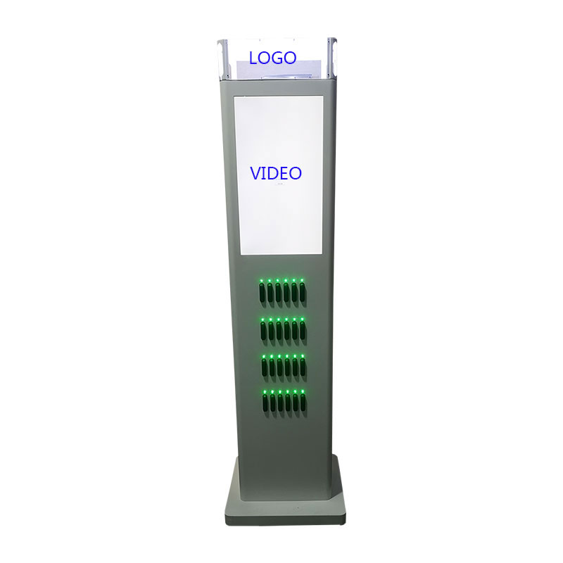 Qr Scan 24slots 5V 2A 5000mAh power bank rental station power bank rental systems sharing power bank renta station