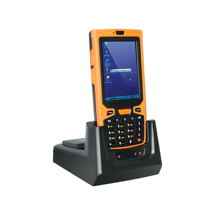 Win CE 1D 2D сканер штрих-кода PDA Терминал 3G NFC RFID считыватель штрих-кодов ручной прочный с GPS GPRS камерой