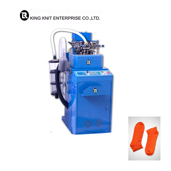 Automatical double cylinder computerized jacquard sock knitting machine