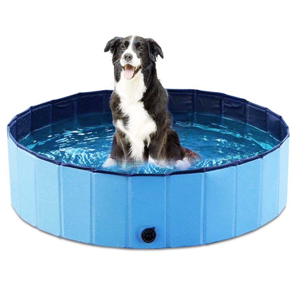Amazon Hot Selling Foldable Dog Pet Bath Pool Collapsible Tub for Dogs Cats and Kids