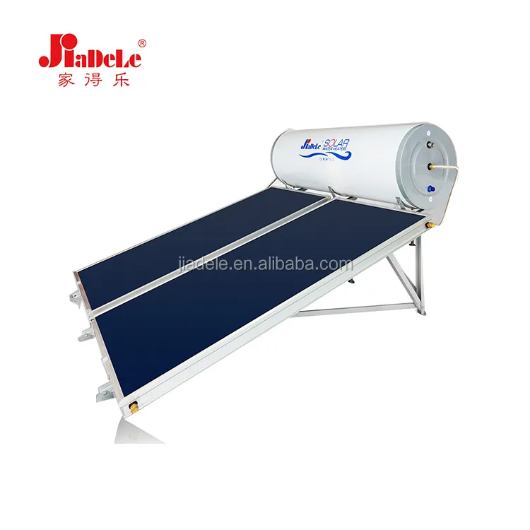 Jiadele Oem solar water heater system chauffe eau solaire Electric solar heater water Flat Panel Plate Solar Water Heater 300l