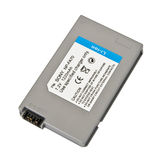 7,2 V,1220 мАч Аккумулятор для видеокамеры Sony NP-FA70