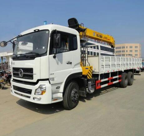 8T Dongfeng 6*4 грузовик с краном