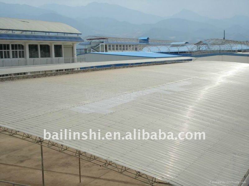 polycarbonate hollow skylight roofing sheet