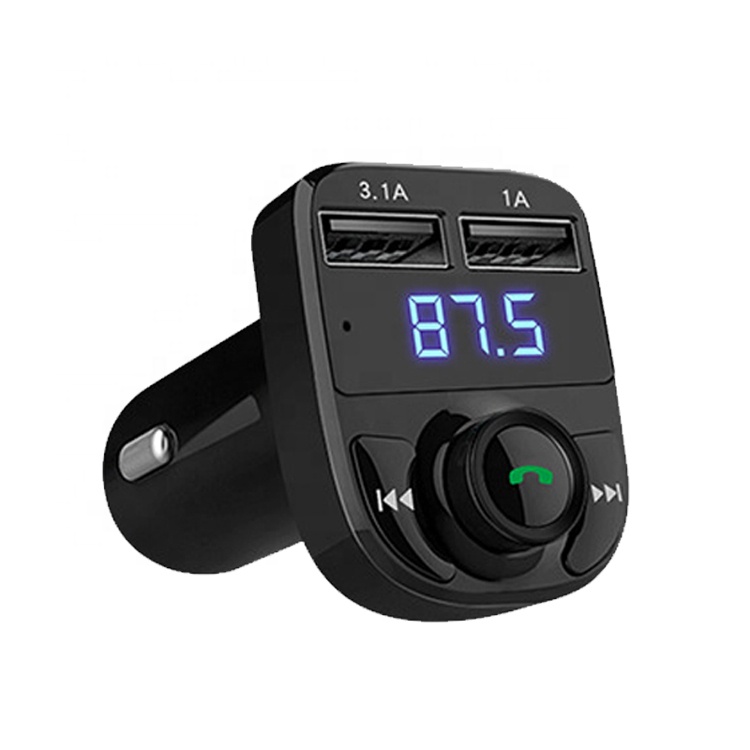 Bluetooth автомобильный комплект громкой связи Автомобильный fm-передатчик стерео автомобильный mp3-плеер