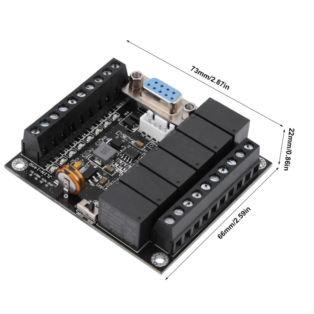 24V реле ПЛК промышленный программируемый плата управления FX1N-14MR релейный модуль контроллера