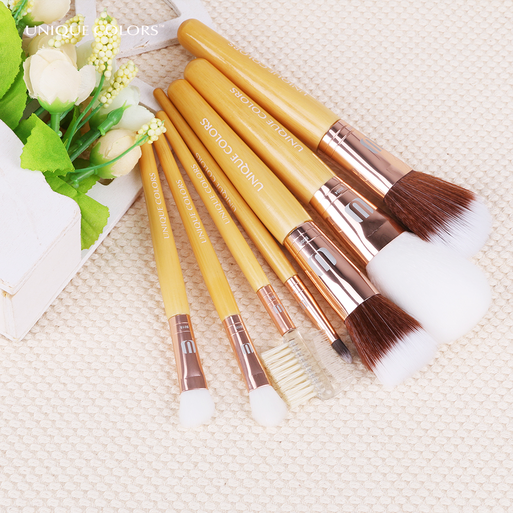 Multipurpose High Quality Cosmetic Bamboo Travel Makeup Brush