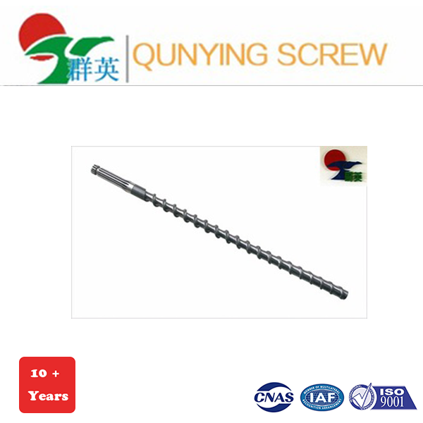 Mini extruder single screw with WC material