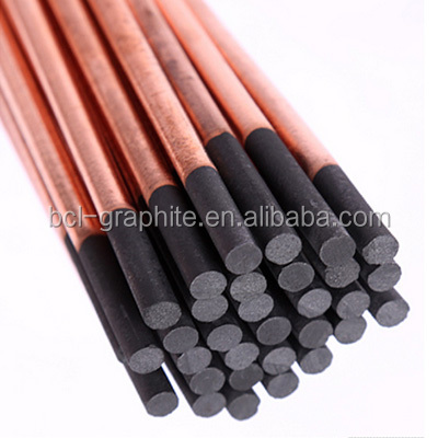 Arc Air Gouging rod welding electrode rods with groove graphite materials for digging cutting remove defects