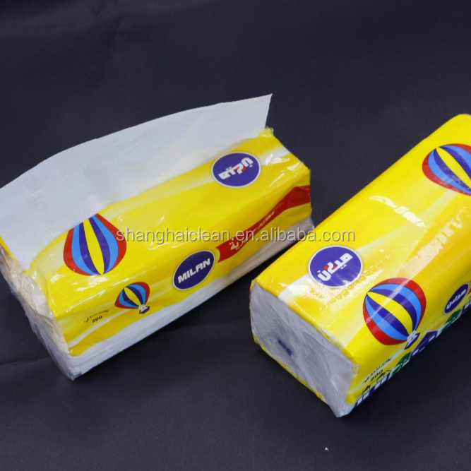 Soft Pack Facial Tissue paper With Grace In China