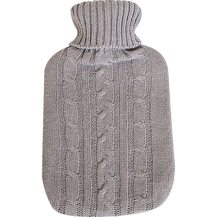 SZPLZ Premium classic rubber hot water bottle cover knitted cover