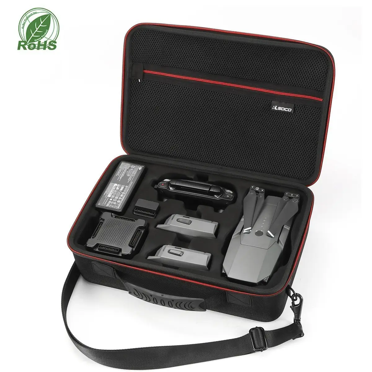 ODM&OEM Custom Waterproof Custom EVA tool case EVA Hard Case Bag for DJI Mavic Pro Drone dji mavic pro case